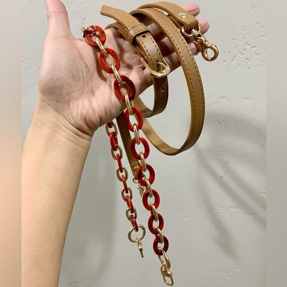 Handmade Genuine Leather Floral Print Large wooden Frame Bag & 2 Strap Styles - Picture 15 of 15